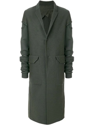 Shop Rick Owens Single-breasted Coat In 75