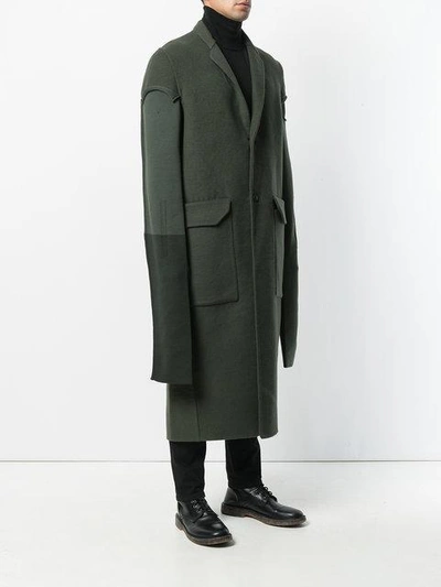 Shop Rick Owens Single-breasted Coat In 75