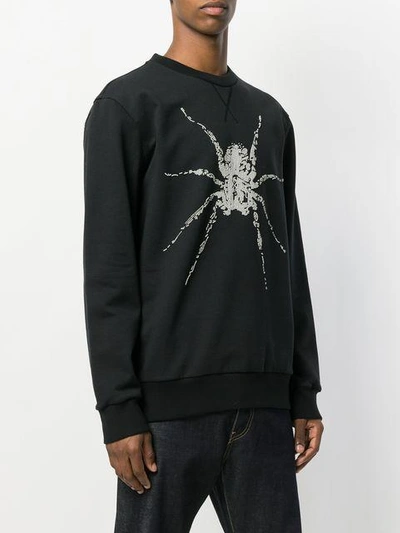 Shop Lanvin Tarantula Sweatshirt In Black