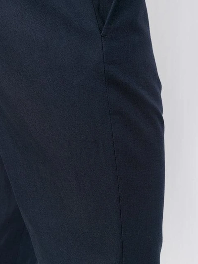 Shop Ferragamo Tailored Trousers In Blue