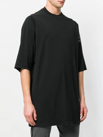 Shop Rick Owens Drkshdw Subhuman T-shirt - Black