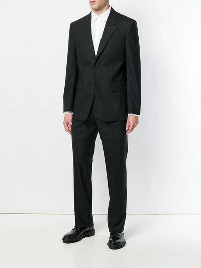 Shop Maison Margiela Two-piece Formal Suit - Black