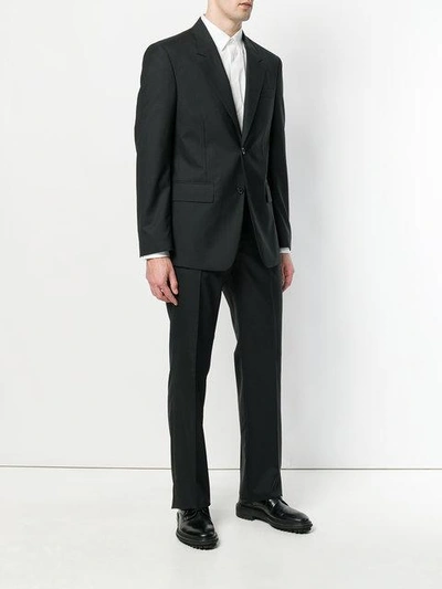 Shop Maison Margiela Two-piece Formal Suit - Black