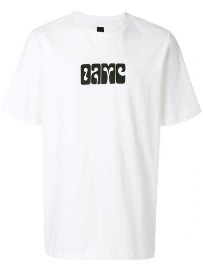 Shop Oamc Logo Print T-shirt - White