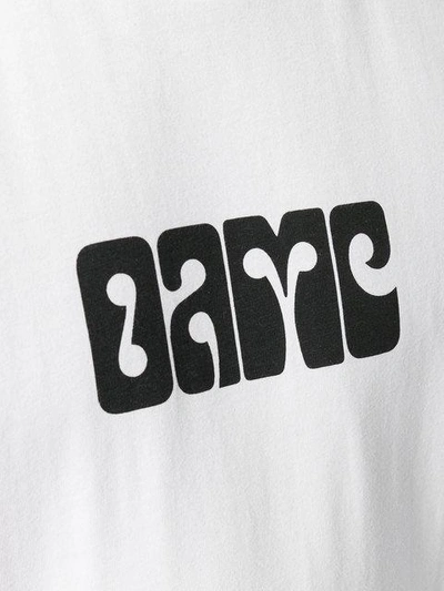 Shop Oamc Logo Print T-shirt - White