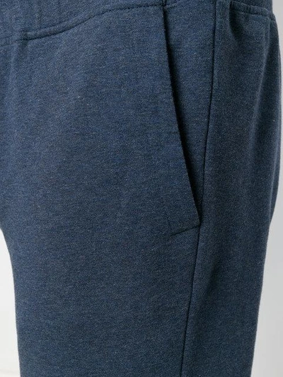 Shop Loro Piana Causal Track Pants In Blue