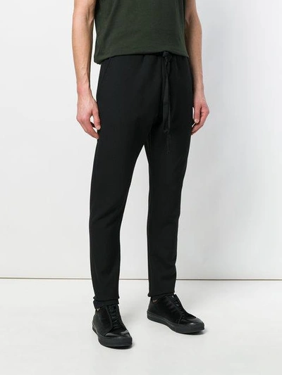 Shop Alchemy Straight Trousers In Black