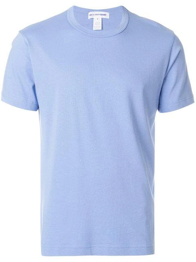 Shop Comme Des Garçons Shirt Classic Short-sleeve T-shirt - Blue