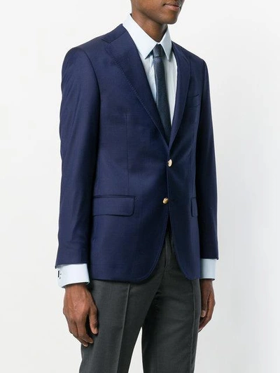 Shop Fashion Clinic Timeless Single Breasted Blazer In Blue