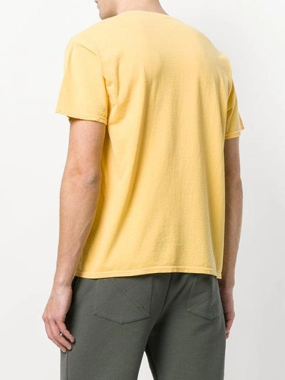 Shop Adaptation Oversized Slogan T-shirt - Yellow