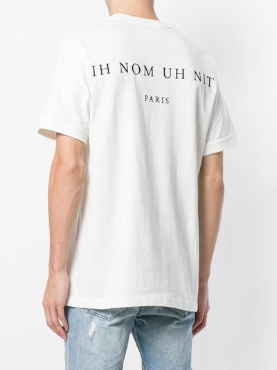Shop Ih Nom Uh Nit Printed T-shirt - White