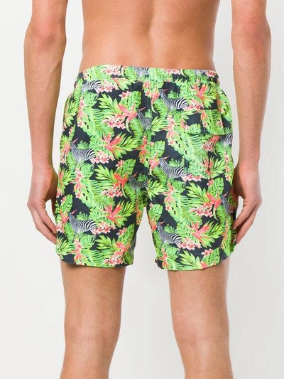 Shop Sunuva Jungle Swim Shorts - Grey