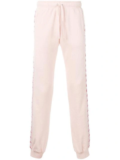 Shop Faith Connexion Kappa Track Trousers In Pink