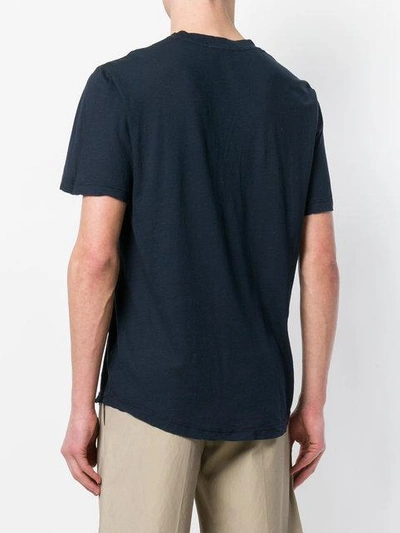 James Perse V-neck T-shirt - Blue In Blue
