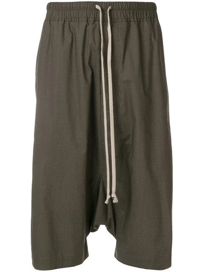 Shop Rick Owens Rick's Pods Shorts In Grey