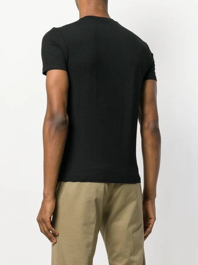 Shop Fendi Printed T-shirt - Black