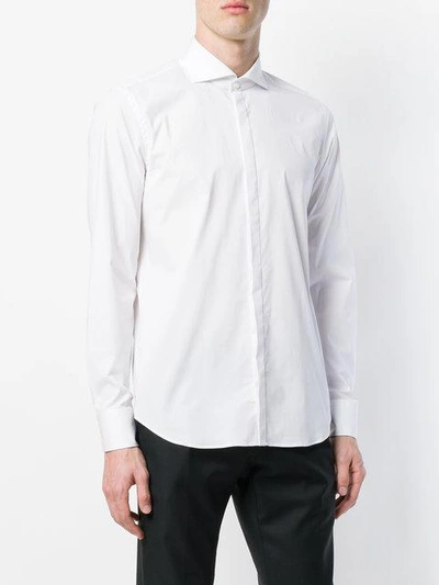 Shop Manuel Ritz Classic Shirt - White