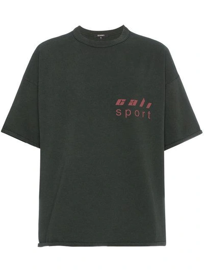 Shop Yeezy Black Oversized Cali T Shirt