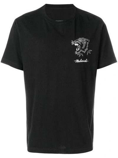 embroidered tiger T-shirt