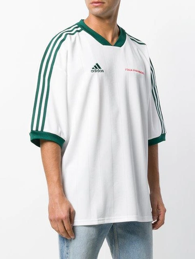 Gosha Rubchinskiy Adidas Printed T-shirt In White | ModeSens