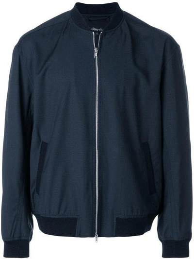Shop 3.1 Phillip Lim / フィリップ リム Classic Bomber Jacket In Blue