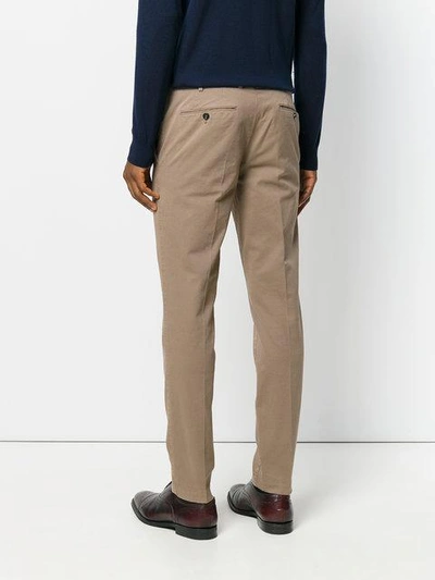 Shop Pt01 Pleated Trousers In Brown