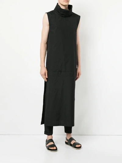 Shop Berthold Poplin Tabard - Black