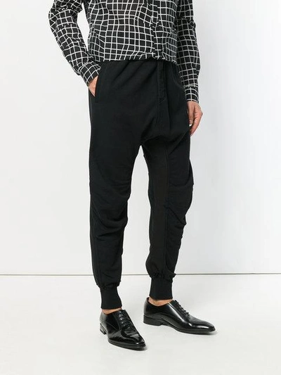Shop Haider Ackermann Wide Waistband Lounge Trousers - Black