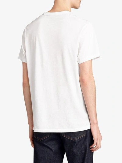 Shop Burberry T-shirt Mit Rundhalsausschnitt In 10000 White