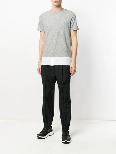 Shop Kris Van Assche Jogginghose Mit Elastischem Saum In 999black