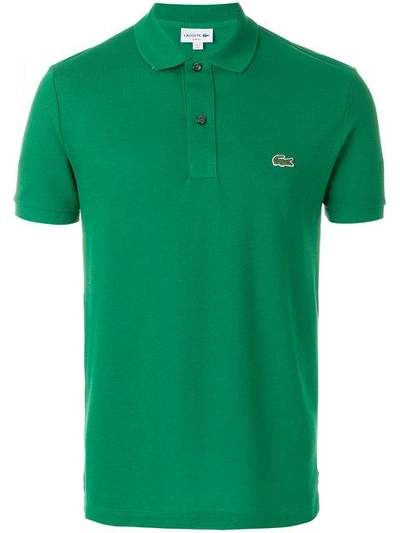 Shop Lacoste Classic Polo Shirt - Green