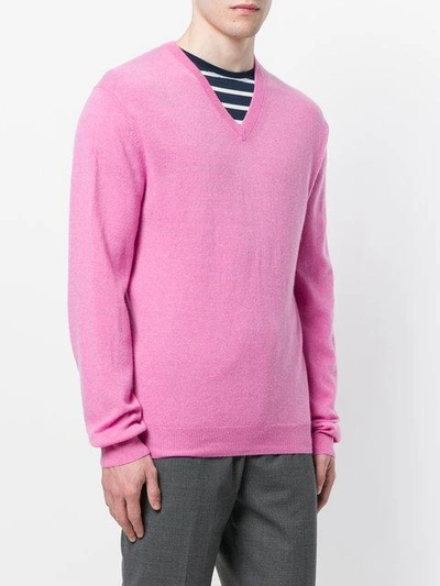 Burlington 1ply V-neck sweater
