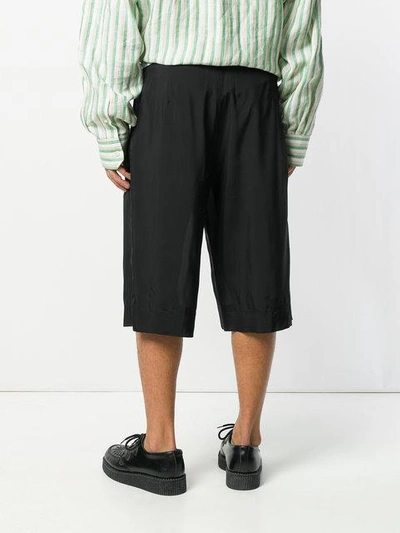 Shop Jil Sander Short Trousers - Black