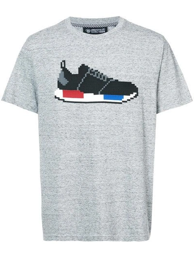 Shop Mostly Heard Rarely Seen 8-bit Sneaker T-shirt - Grey