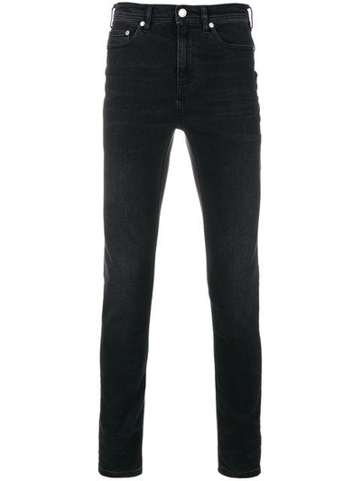 Shop Neil Barrett Skinny Jeans In Black