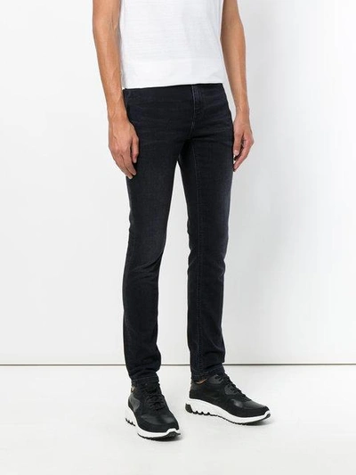Shop Neil Barrett Skinny Jeans In Black