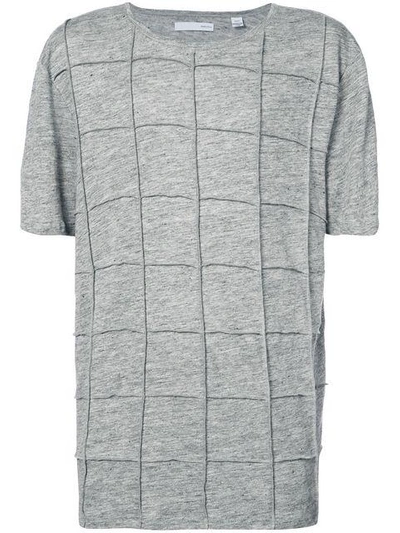 Shop Private Stock The Isly Exposed Seam T-shirt In Grey