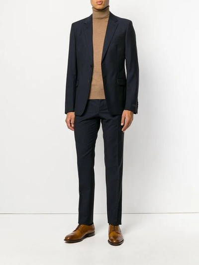 Prada Two Piece Suit In Blue
