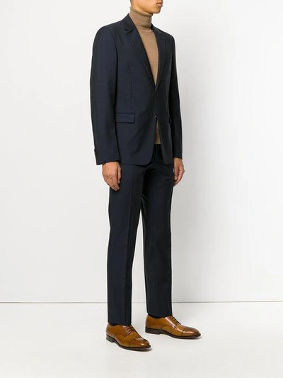 Shop Prada Two Piece Suit In Blue