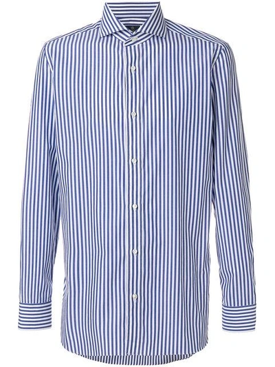 Shop Borrelli Striped Shirt