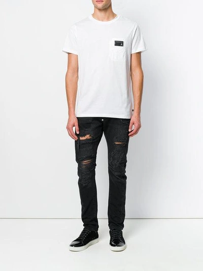 Shop Philipp Plein Round Neck T