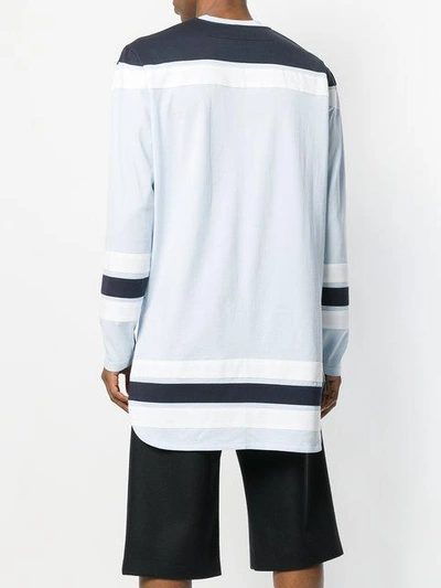 Shop Givenchy Oversized Striped Top
