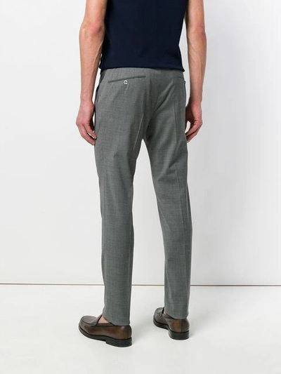 Shop Pt01 Slim-fit Trousers In Grey