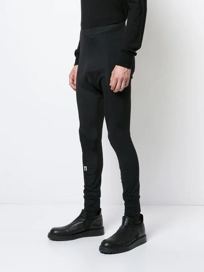 Shop 11 By Boris Bidjan Saberi Logo Leggings In Black