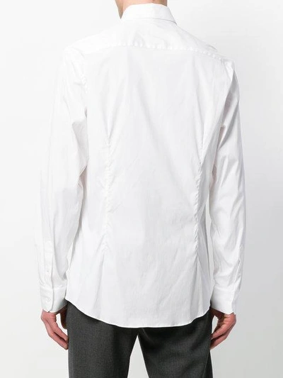 Shop Low Brand Stretch Shirt - White