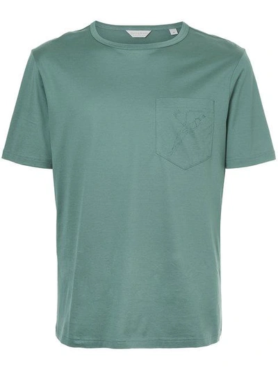 Shop Gieves & Hawkes Partridge Print T-shirt In Green