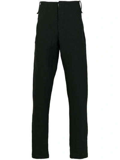 Shop Lost & Found Ria Dunn High Waisted Straight Leg Trousers - Black