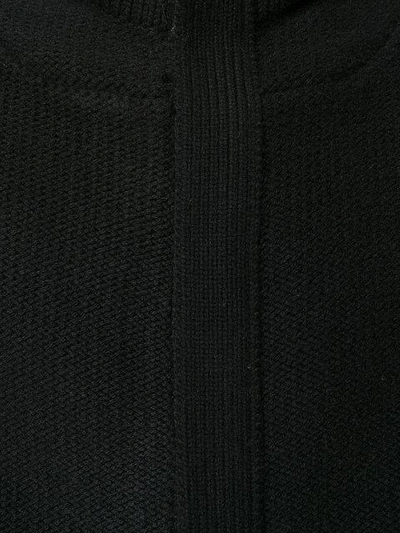 Shop Forcerepublik Long Hooded Sweatshirt - Black