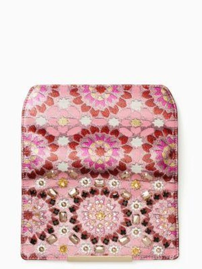 Shop Kate Spade Make It Mine Mosaic Flap In Conch Shell