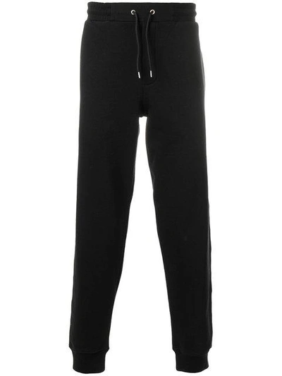 Shop Mcq By Alexander Mcqueen Embroidered Sweatpants In Black